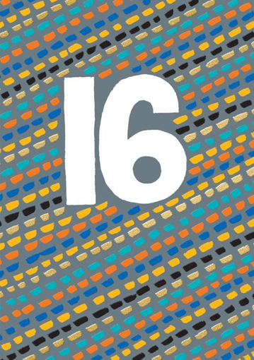 Picture of 16TH BIRTHDAY CARD MALE